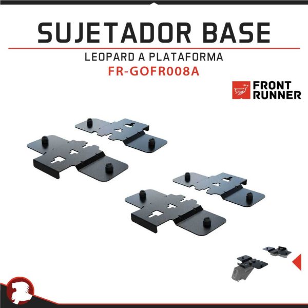 SUJETADOR BASE LEOPARD A PLATAFORMA