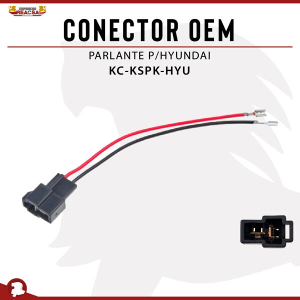 CONECTOR OEM DE BOCINA P/HYUNDAI