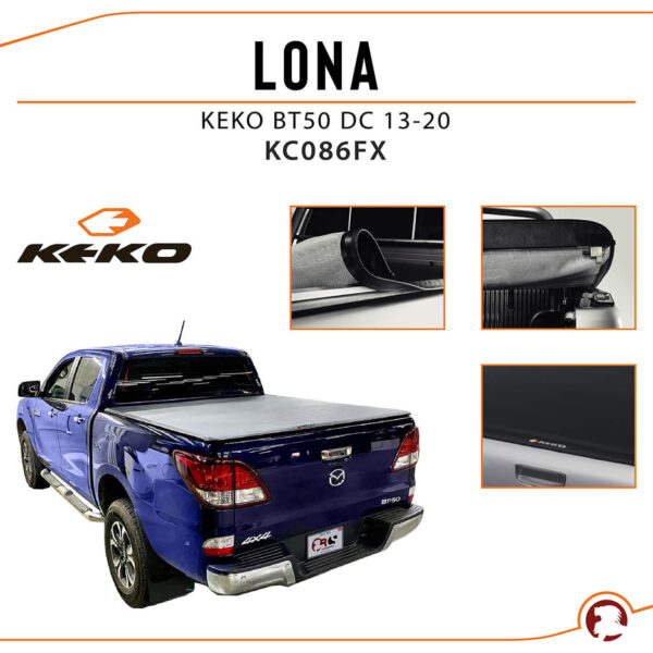 LONA KEKO RANGER SIN ROLL BAR 12-23 / BT50 DC 13-20/MAXUS T60/T90 / L200 24+ - Image 2