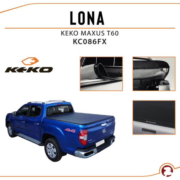 LONA KEKO RANGER SIN ROLL BAR 12-23 / BT50 DC 13-20/MAXUS T60/T90 / L200 24+ - Image 3