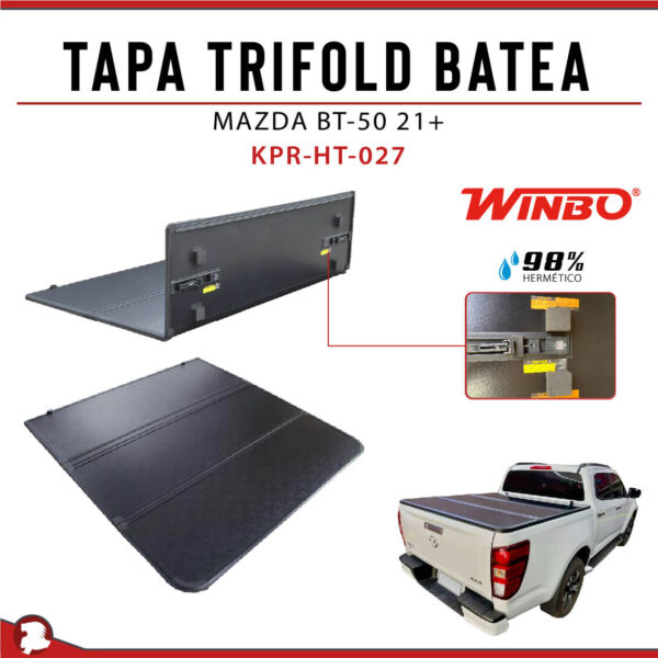 TAPA TRIFOLD BATEA DMAX / COLORADO 12+/ BT50 21+ - Image 3