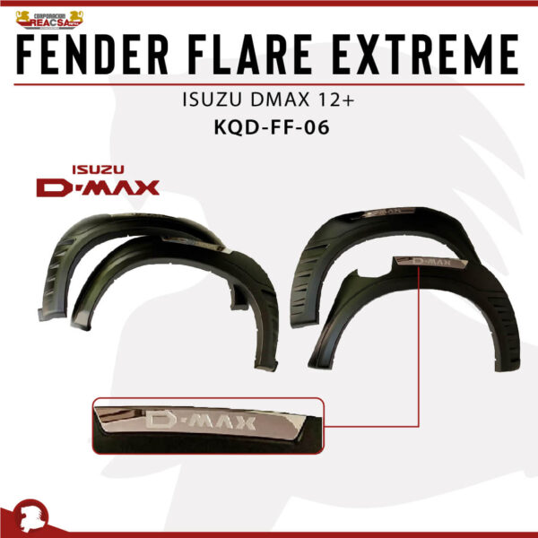 FENDER FLARE EXTREME DMAX 12+