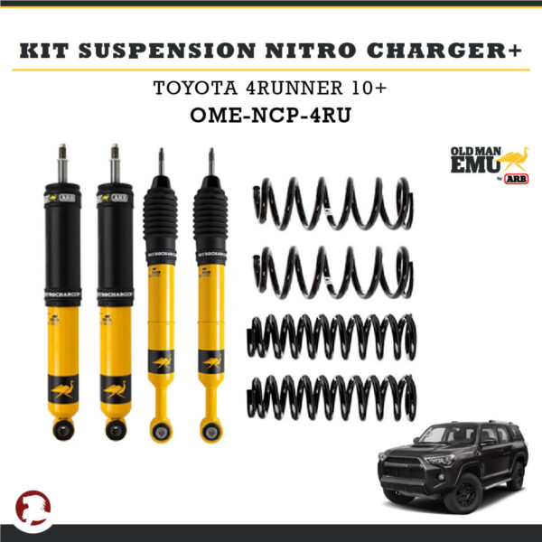 KIT SUSPENSION NITRO CHARGER + 2" TYT 4RUNNER 10+