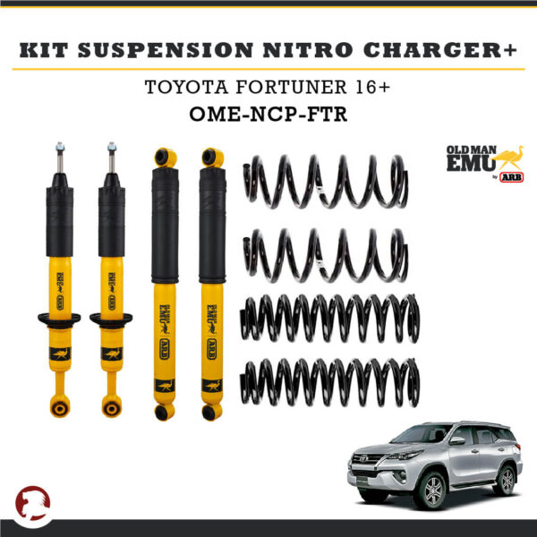 KIT SUSPENSION NITRO CHARGER + 2" TYT FORTUNER 16+