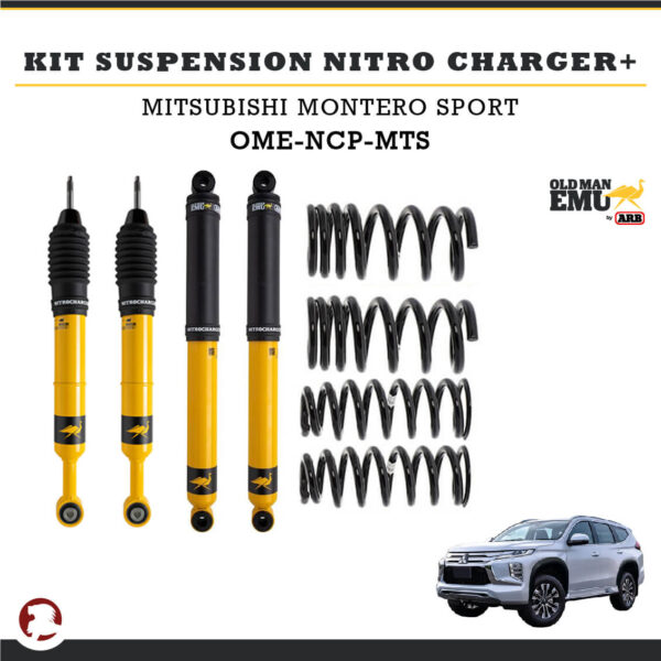 KIT SUSPENSION NITRO CHARGER + 2" MONTERO SPORT 16+