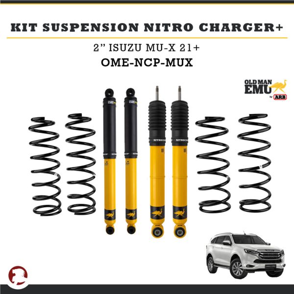 KIT SUSPENSION NITRO CHARGER + 2" MU-X 21 ON