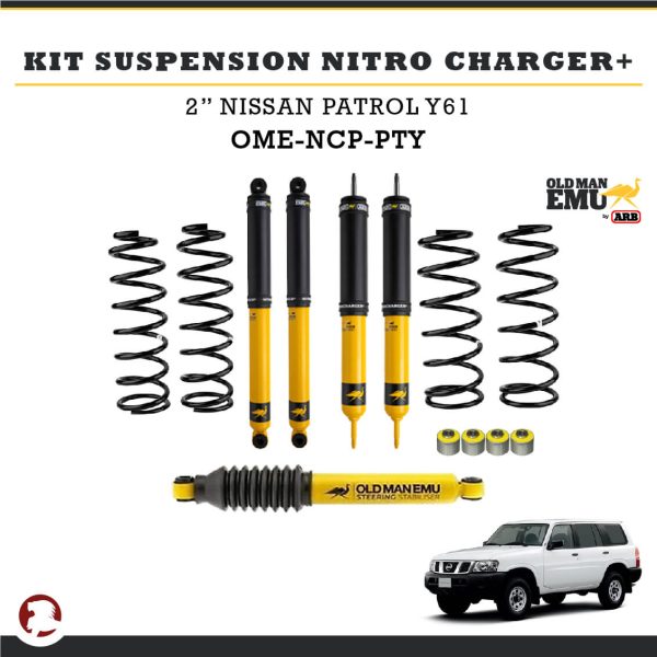 KIT SUSPENSION NITRO CHARGER + 2" PATROL Y61