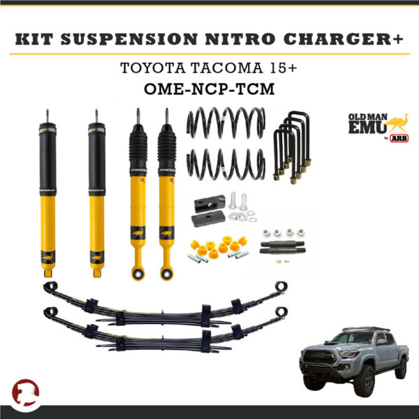 KIT SUSPENSION NITRO CHARGER + 2" TYT TACOMA 15-23