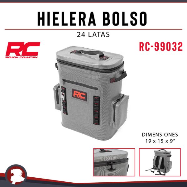 HIELERA BOLSO ROUGH COUNTRY 24 LATAS