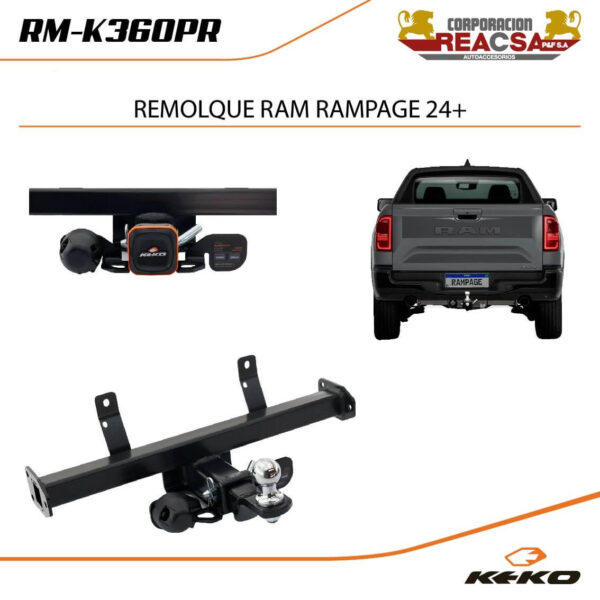 REMOLQUE RAM RAMPAGE 24+