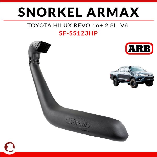 SNORKEL ARMAX TOY HILUX 2.8L V6 (15-25)