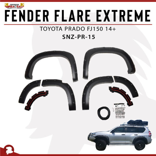 FENDER FLARE EXTREME PRADO FJ150 14+