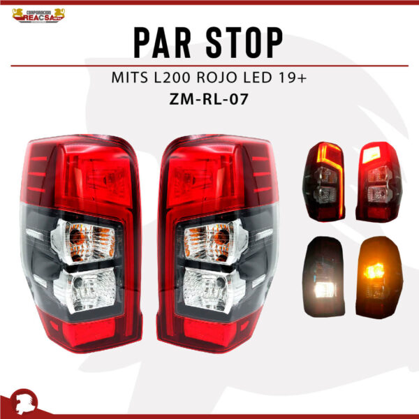 PAR STOP MITS L200 SMOKED LED 19+ - Image 2